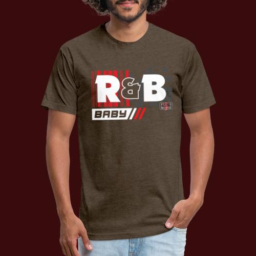 R&B Baby - Men’s Fitted Poly/Cotton T-Shirt