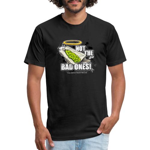 not the bad ones - Men’s Fitted Poly/Cotton T-Shirt