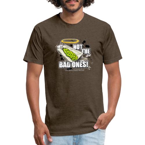 not the bad ones - Men’s Fitted Poly/Cotton T-Shirt