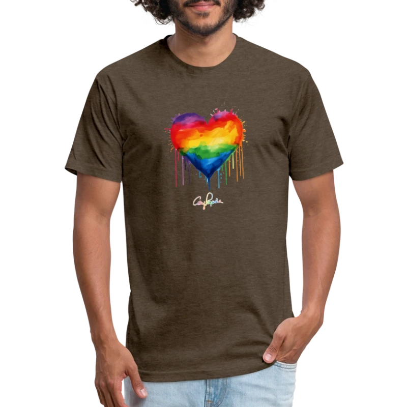 Bleeding Pride (2023) - Fitted Cotton/Poly T-Shirt by Next Level