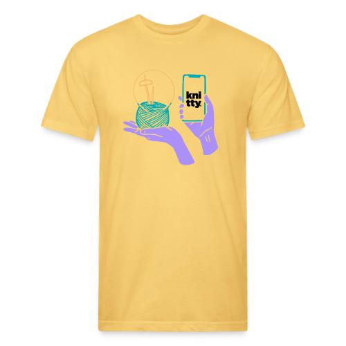 Crafty elements for yarny types - Unisex Poly/Cotton T-Shirt