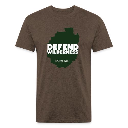 Semper Wild Defend Wilderness Park Silhouette - Unisex Poly/Cotton T-Shirt