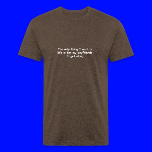 Get Along - Boyfriends - Unisex Poly/Cotton T-Shirt