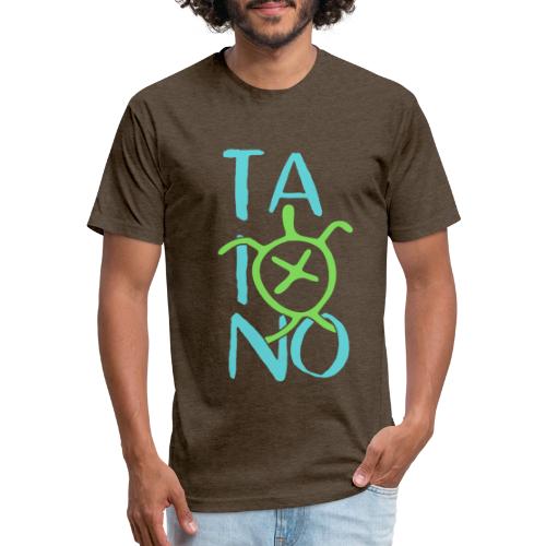 Taino Turtle - Unisex Poly/Cotton T-Shirt