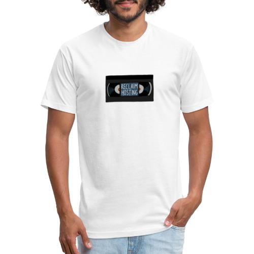 Reclaim Hosting VHS - Fitted Cotton/Poly T-Shirt by Next Level