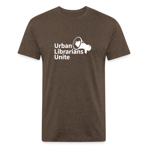 Can you call off the attack librarians? - Men’s Fitted Poly/Cotton T-Shirt