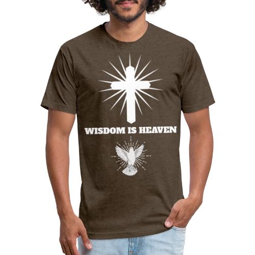 Wisdom is Heaven - Unisex Poly/Cotton T-Shirt