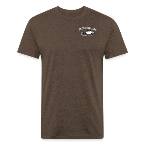 Cars & Coffee Event with Rhody Cruisers Lapel - Unisex Poly/Cotton T-Shirt