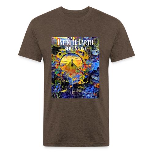 Infinite Earth: Blue Stone - Men’s Fitted Poly/Cotton T-Shirt
