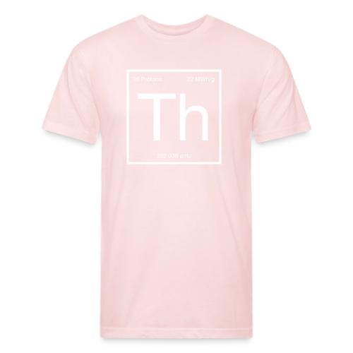 Thorium. Double-sided design. White text. - Unisex Poly/Cotton T-Shirt