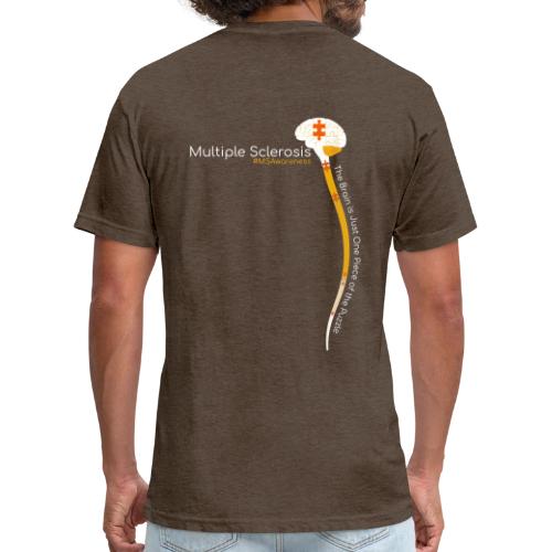 MS is More than the Brain - Unisex Poly/Cotton T-Shirt