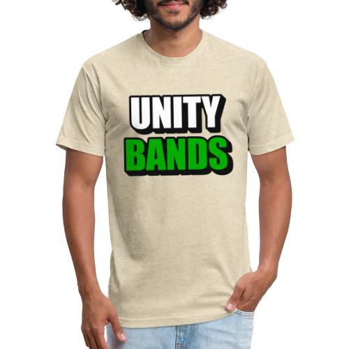 Unity Bands Bold - Fitted Cotton/Poly T-Shirt by Next Level
