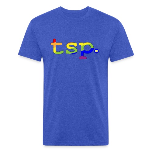 tsp pride - Fitted Cotton/Poly T-Shirt by Next Level