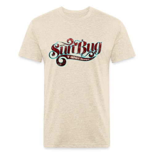 SunBug lettering logo version 2 - Fitted Cotton/Poly T-Shirt by Next Level