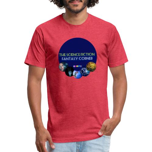 The Science Fiction Fantasy Corner - Fitted Cotton/Poly T-Shirt by Next Level