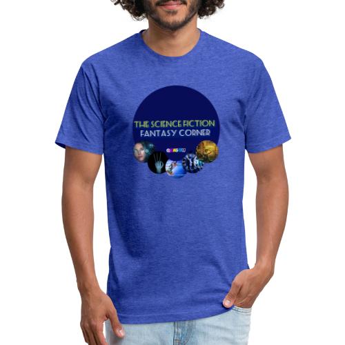 The Science Fiction Fantasy Corner - Fitted Cotton/Poly T-Shirt by Next Level