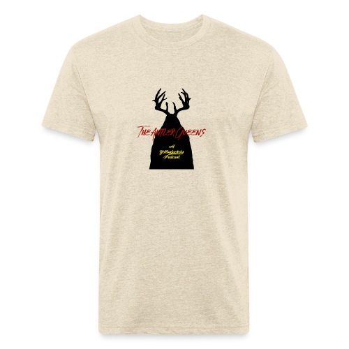TheAntlerQueensLogo - Fitted Cotton/Poly T-Shirt by Next Level