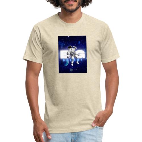 Big Dreams Out of Space - Fitted Cotton/Poly T-Shirt by Next Level