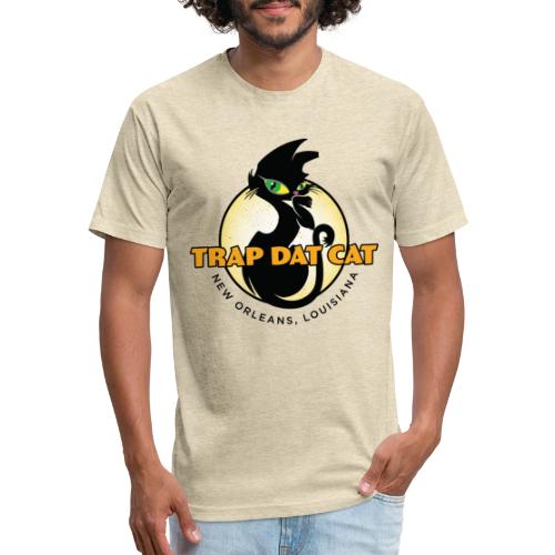 Trap Dat Cat Official Logo - Fitted Cotton/Poly T-Shirt by Next Level