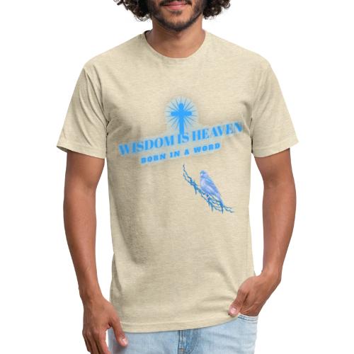 Wisdom Is Heaven - Unisex Poly/Cotton T-Shirt