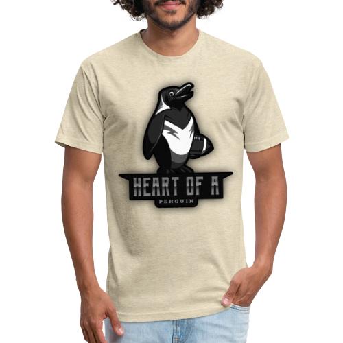 Heart Of A Penguin - Unisex Poly/Cotton T-Shirt