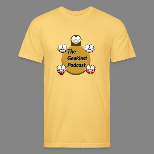 The Geekiest Podcast Logo - Unisex Poly/Cotton T-Shirt