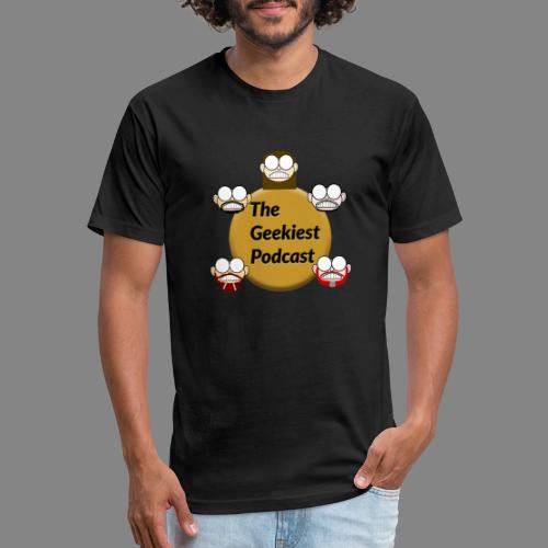 The Geekiest Podcast Logo - Unisex Poly/Cotton T-Shirt