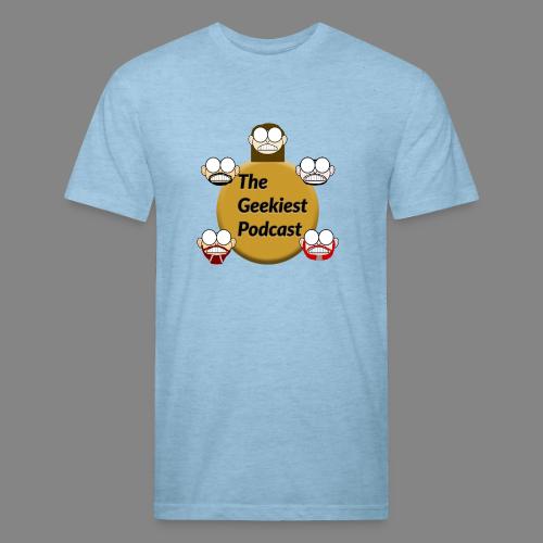 The Geekiest Podcast Logo - Unisex Poly/Cotton T-Shirt