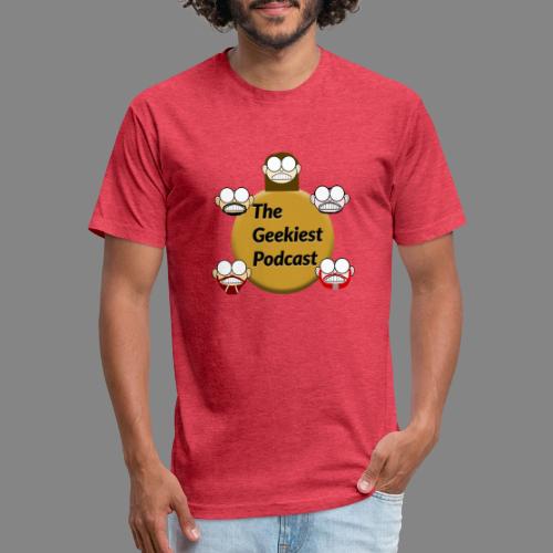 The Geekiest Podcast Logo - Unisex Poly/Cotton T-Shirt
