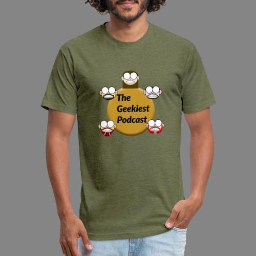 The Geekiest Podcast Logo - Unisex Poly/Cotton T-Shirt