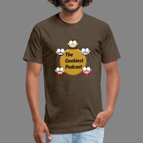 The Geekiest Podcast Logo - Unisex Poly/Cotton T-Shirt