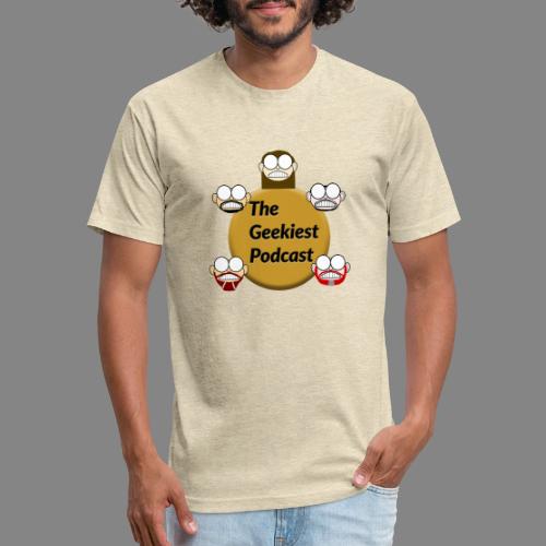 The Geekiest Podcast Logo - Unisex Poly/Cotton T-Shirt