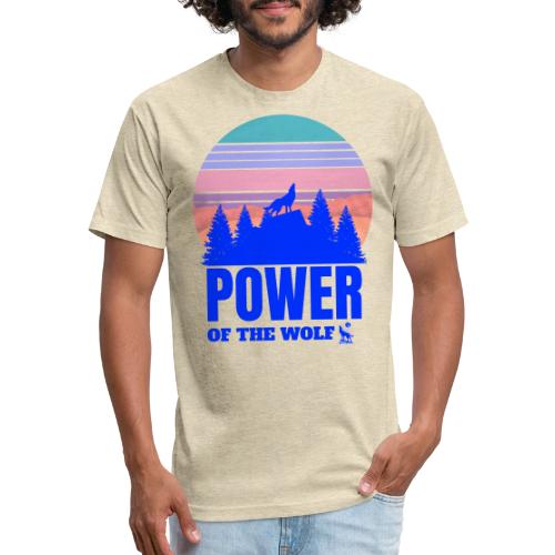 Power Of The Wolf - Unisex Poly/Cotton T-Shirt