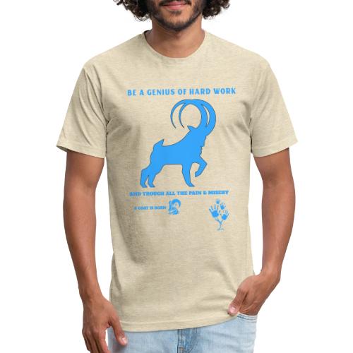 Be A Genius Of Hard Work - Unisex Poly/Cotton T-Shirt