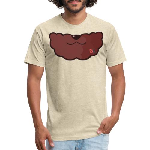 GoodKhaos Beard - Men’s Fitted Poly/Cotton T-Shirt