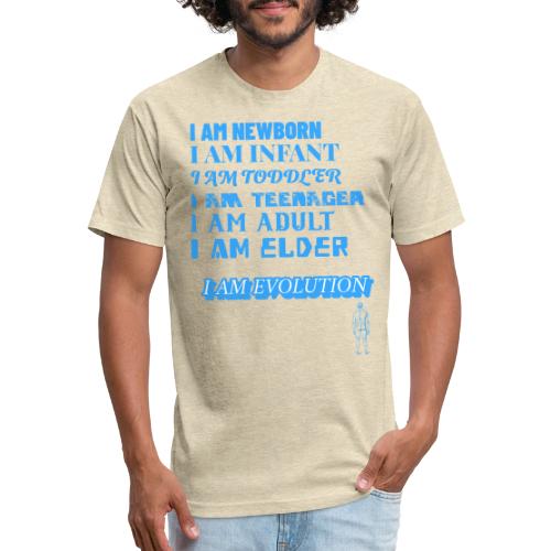 I Am Evolution - Unisex Poly/Cotton T-Shirt