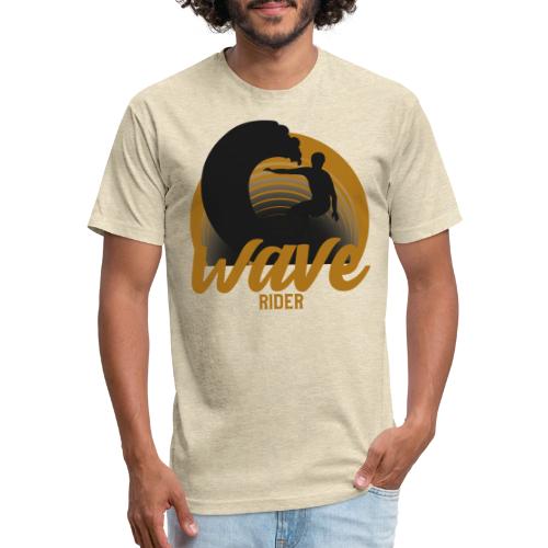 Wave Rider - Unisex Poly/Cotton T-Shirt