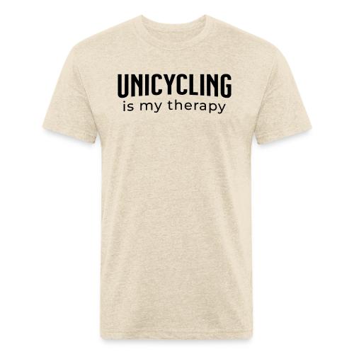 Unicycling Is My Thearpy - Unisex Poly/Cotton T-Shirt