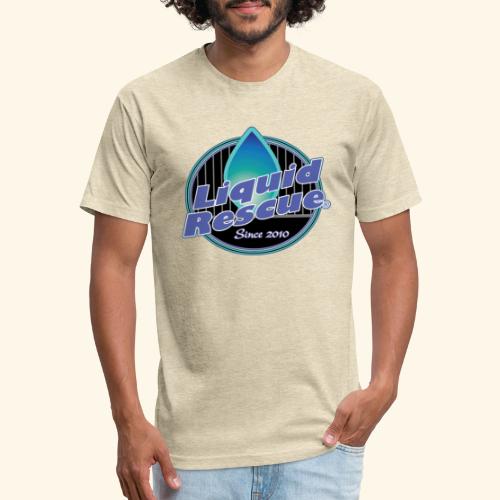 Liquid Rescue Since 2010 - Men’s Fitted Poly/Cotton T-Shirt