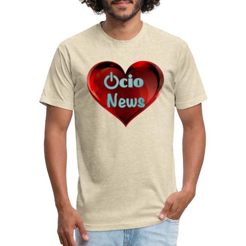 OcioNews's Heard - Men’s Fitted Poly/Cotton T-Shirt