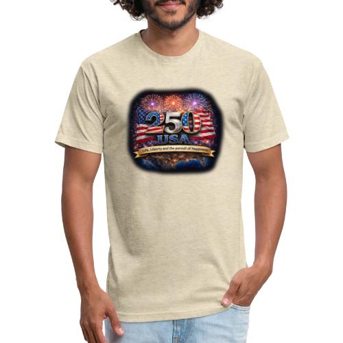 USA 250th Celebration - Unisex Poly/Cotton T-Shirt