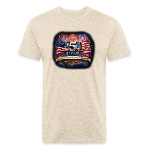 USA 250th Celebration - Unisex Poly/Cotton T-Shirt