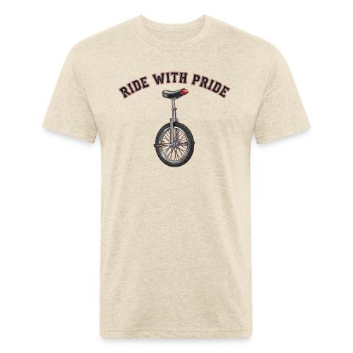 Ride With Pride - Unisex Poly/Cotton T-Shirt