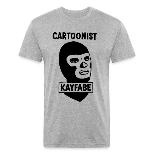 Cartoonist Kayfabe Wrestling Mask - Unisex Poly/Cotton T-Shirt