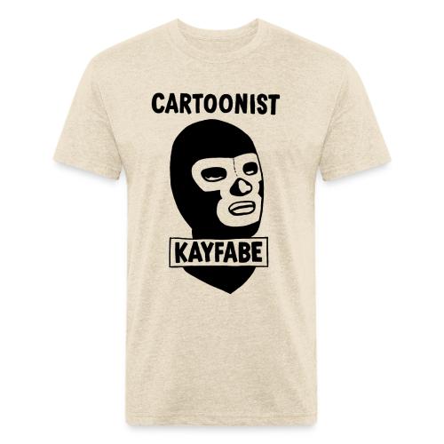 Cartoonist Kayfabe Wrestling Mask - Unisex Poly/Cotton T-Shirt