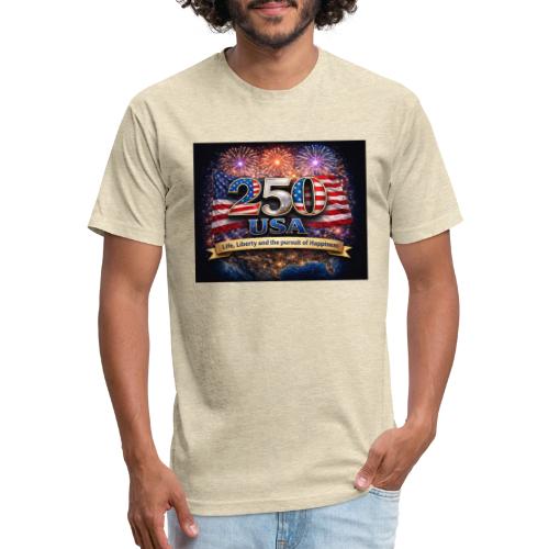 USA 250th Celebration - Unisex Poly/Cotton T-Shirt