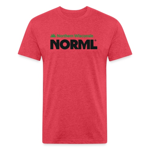 Northern Wisconsin NORML - Men’s Fitted Poly/Cotton T-Shirt