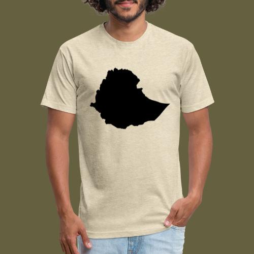 ethiopia - Men’s Fitted Poly/Cotton T-Shirt