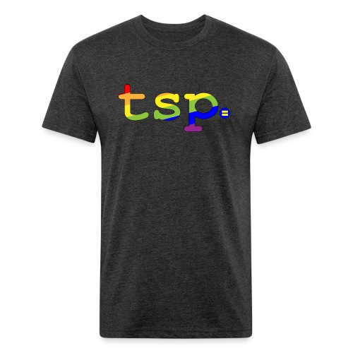 tsp pride - Men’s Fitted Poly/Cotton T-Shirt