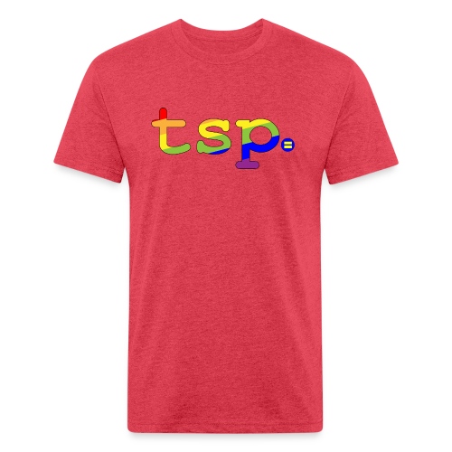 tsp pride - Fitted Cotton/Poly T-Shirt by Next Level